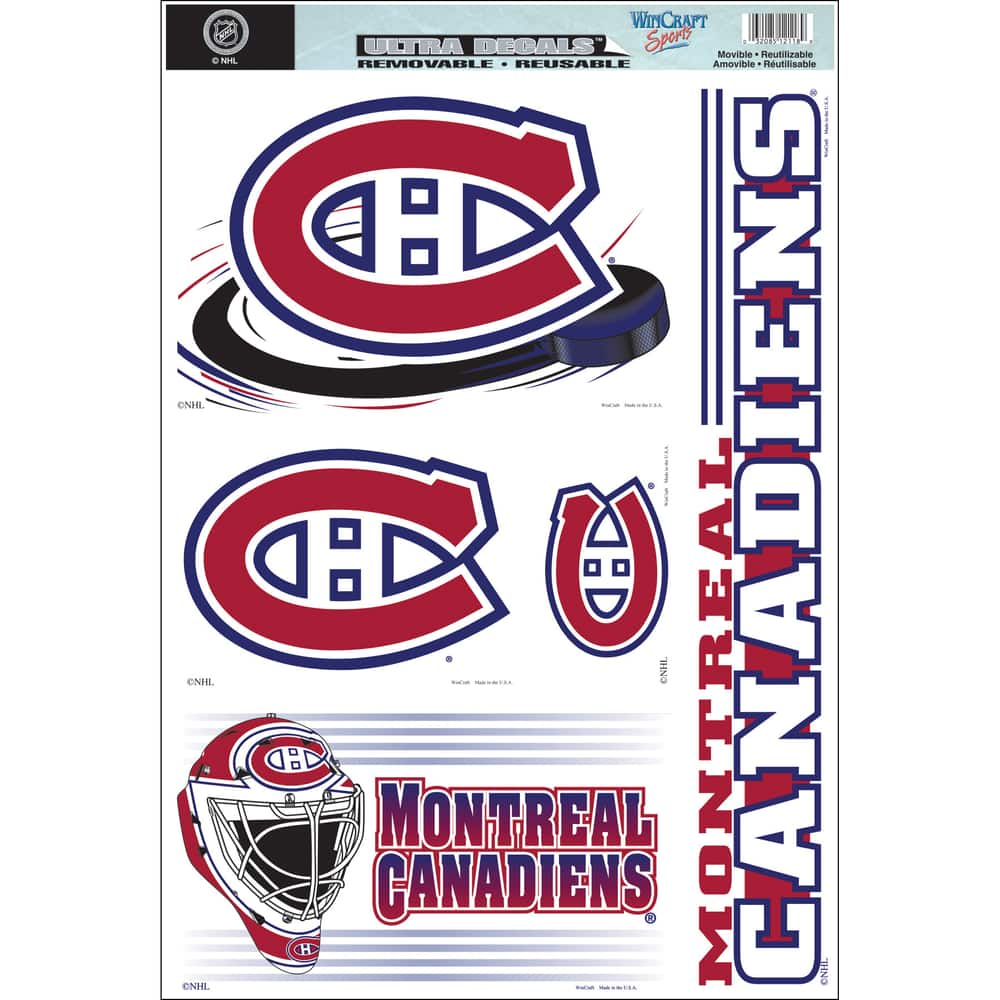 NHL Montreal Canadiens Ultra Decals, 11 x 17-in | Canadian Tire