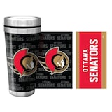 NHL Ottawa Senators Full Wrap Wallpaper Travel Mug, 14-oz Front_Elevated