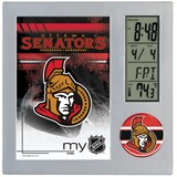 NHL Ottawa Senators Digital Desk Clock