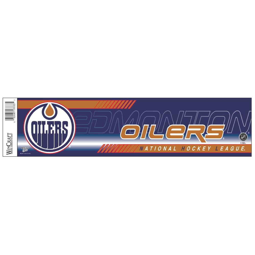 Edmonton Oilers Bumper Sticker | Canadian Tire