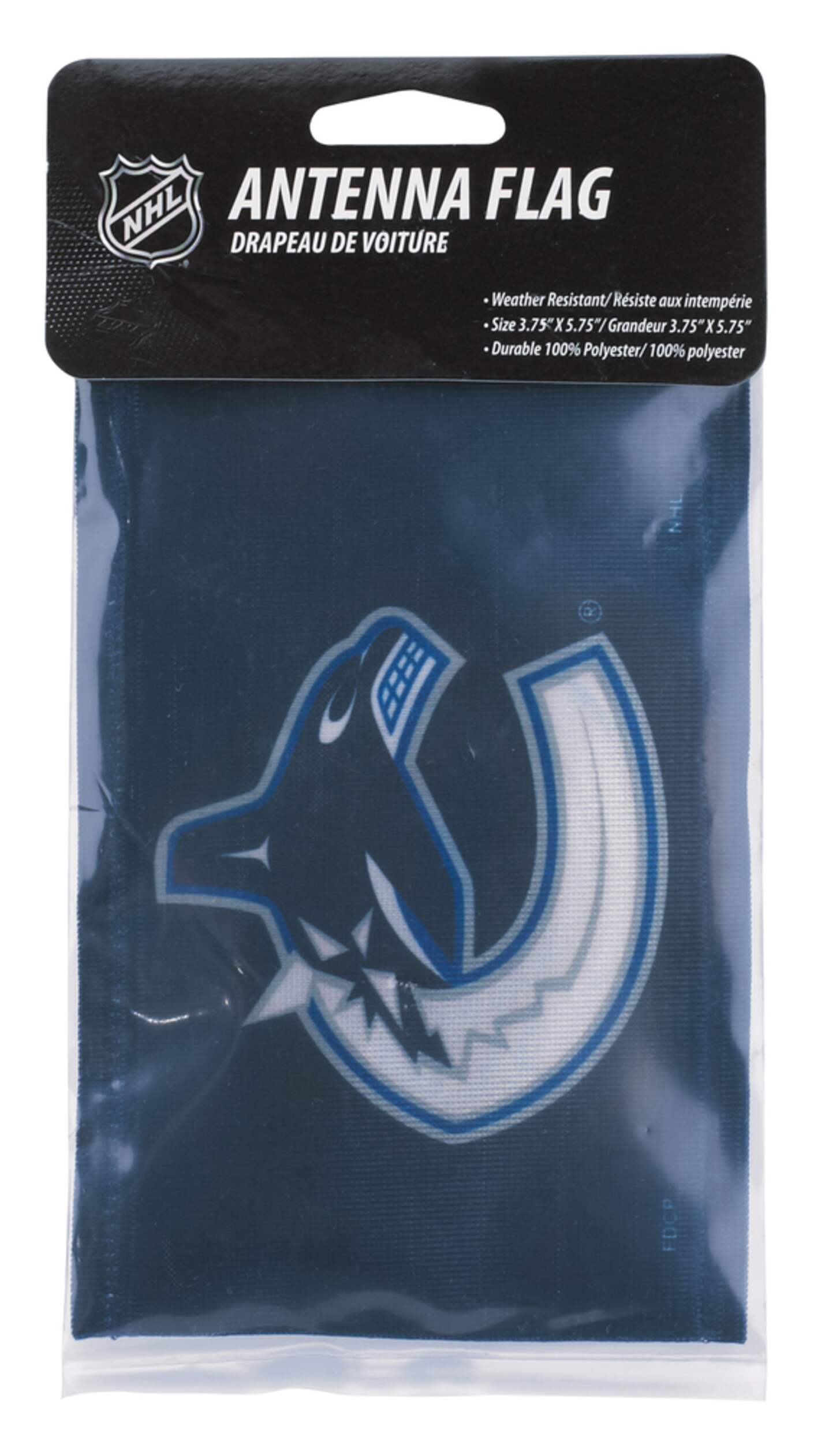NHL Vancouver Canucks Antenna Flag Front_Flat