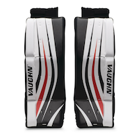 Vaughn Premium Street Hockey Goalie Leg Pads, Assorted Sizes Front_Flat