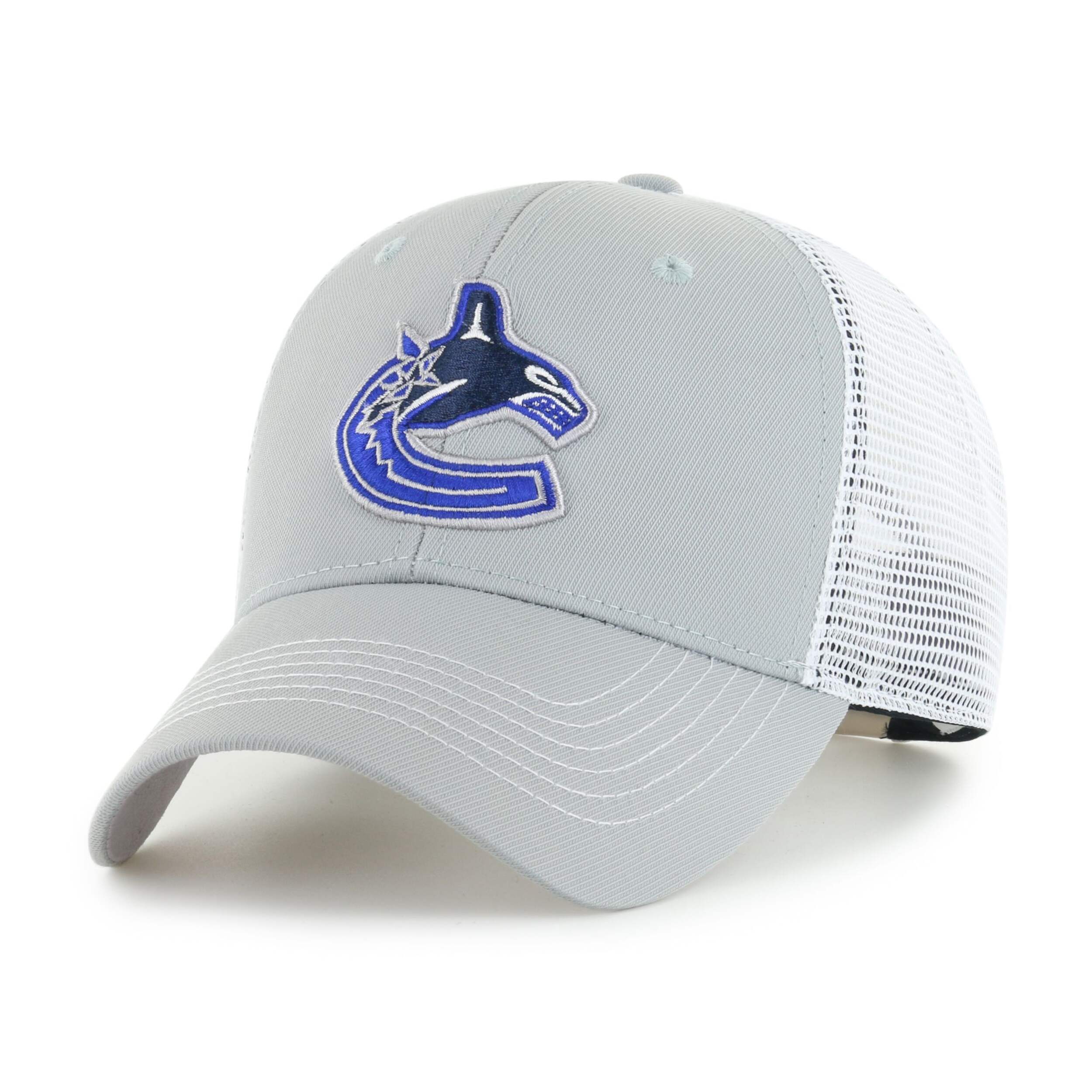 Fan Favorite NHL Vancouver Canucks Mass Raycroft Cap, Adult Front_Angled_Left