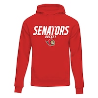 NHL Ottawa Senators Impact Hoodie, Adult, Assorted Sizes Front_Flat