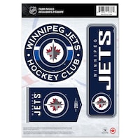 Décalcomanies en vinyle LNH Jets de Winnipeg