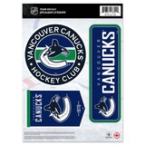 Décalcomanie en vinyle de la LNH, Canucks de Vancouver Front_Flat