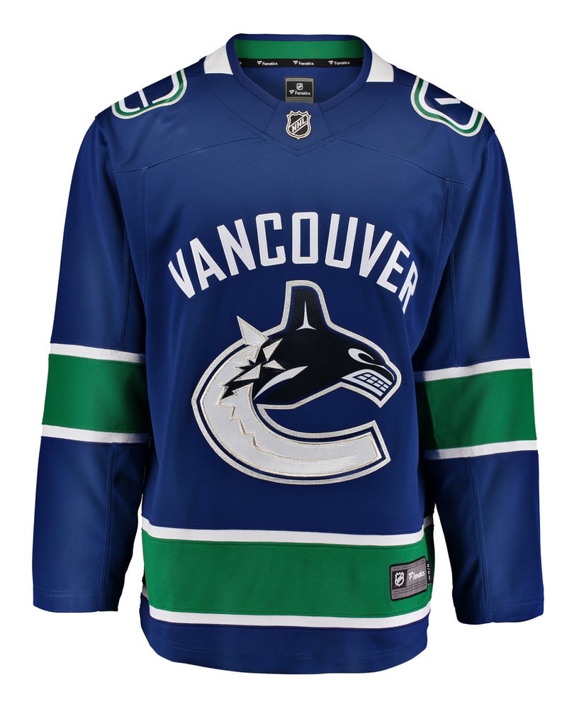 Canucks on sale jersey canada