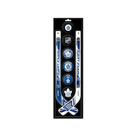 NHL Toronto Maple Leafs Mini Hockey Stick Set, 8-pcs