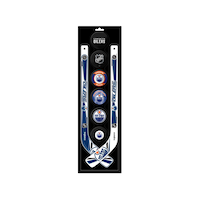 Mini bâton de la LNH, Oilers d'Edmonton, paq. 8 Front_Flat