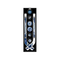 NHL Vancouver Canucks Mini Hockey Stick Set, 8-pc Front_Flat