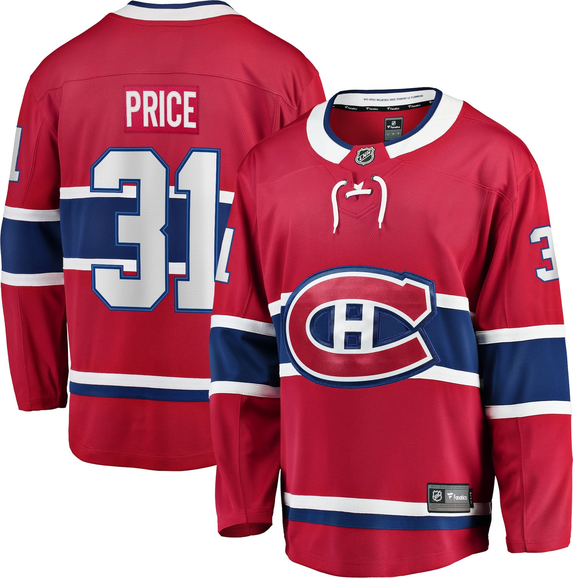 price jersey montreal