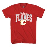 NHL Calgary Flames Primary Logo T-Shirt, Adult, Assorted Sizes Front_Flat