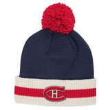 NHL CCM Montreal Canadiens Stripe Knit Pom Toque