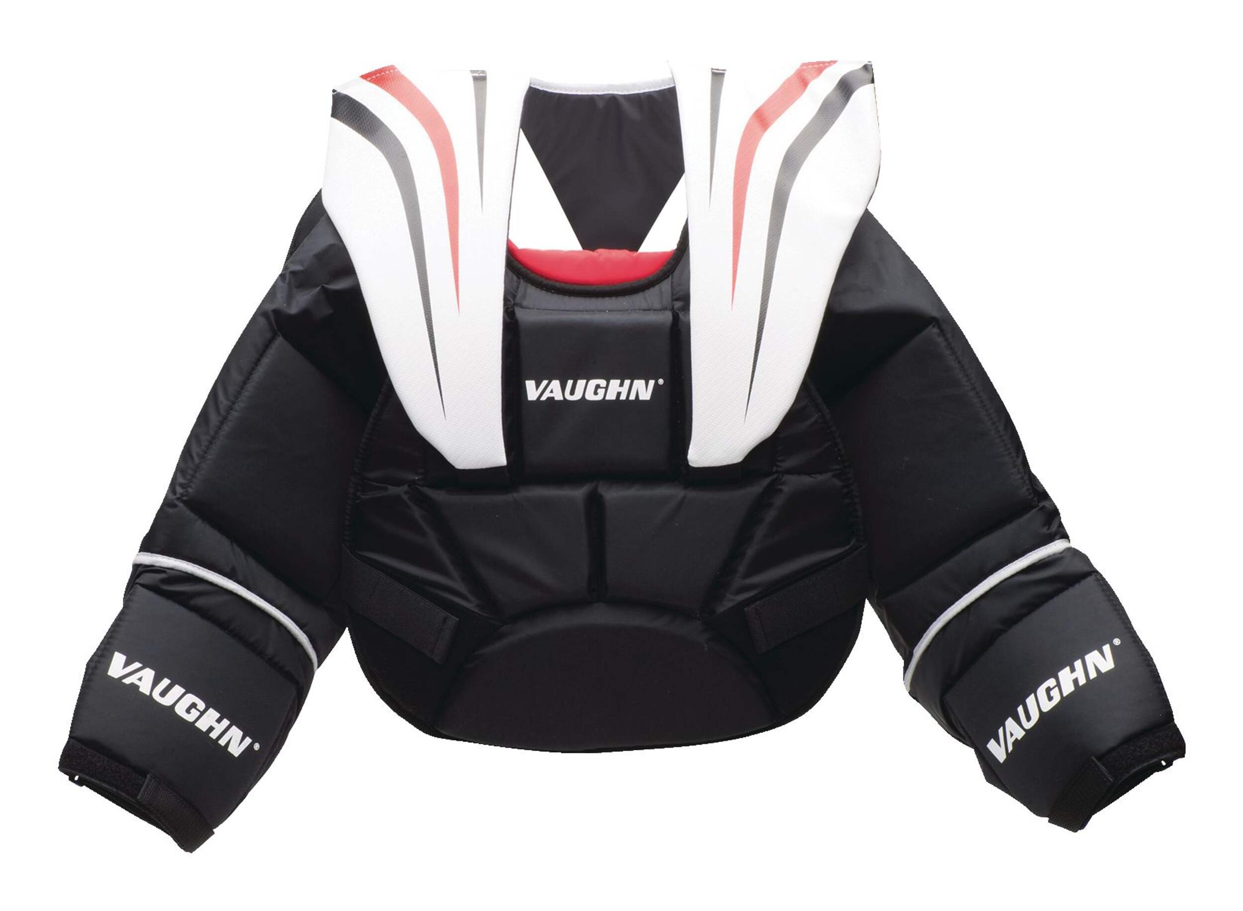 Vaughn Premium Street Hockey Goalie Chest Protector with Arm Protection, Senior Front_Flat