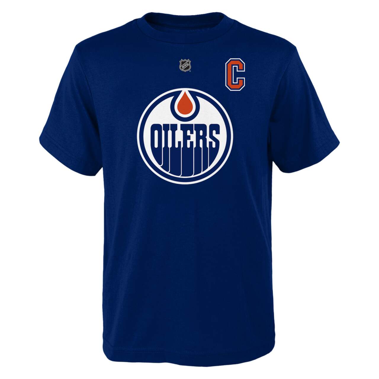 Edmonton Oilers Connor McDavid Reebok Name & Number Youth T-Shirt