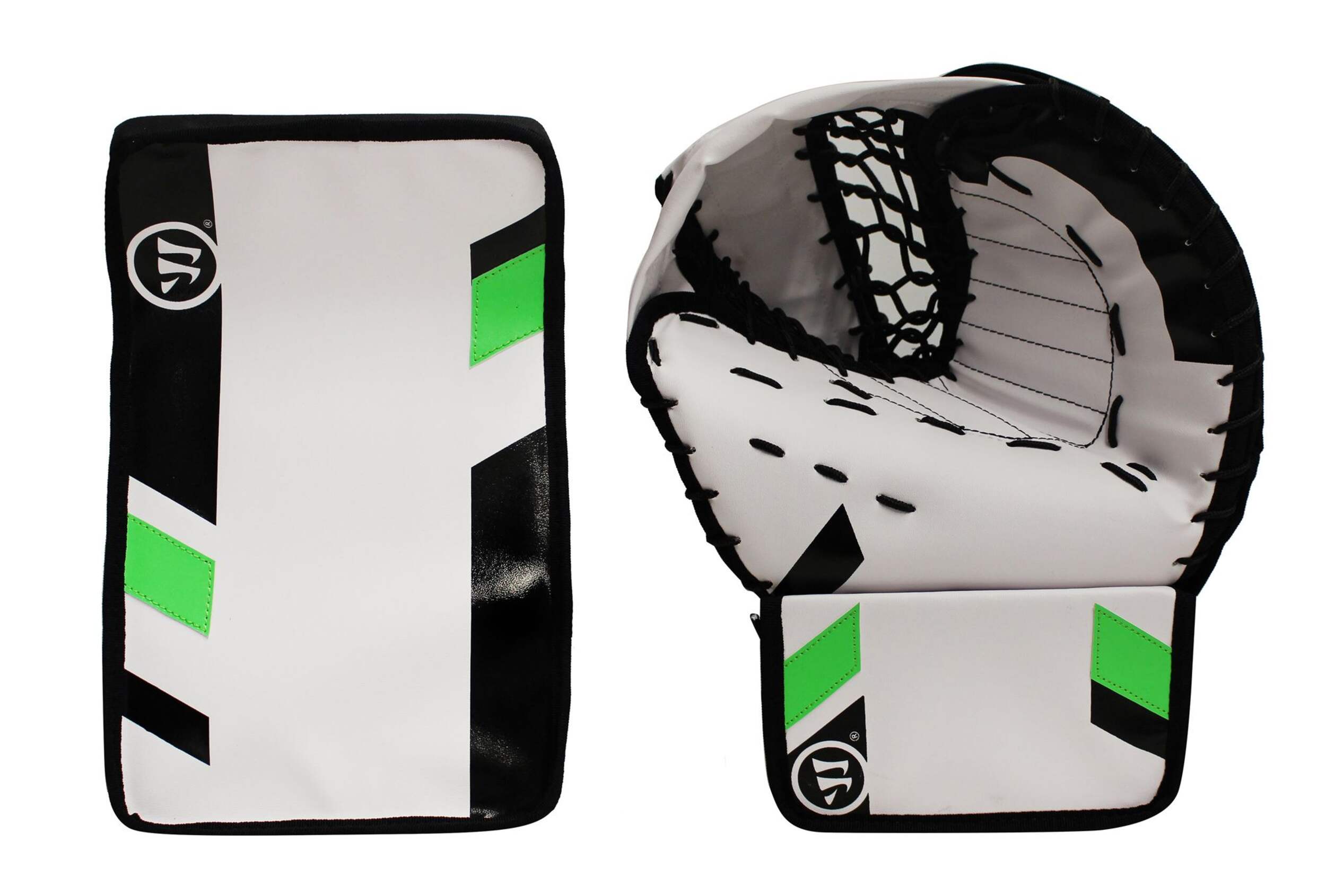 Warrior Street Hockey Glove & Blocker Set, Intermediate, Right Composite_or_Mixed