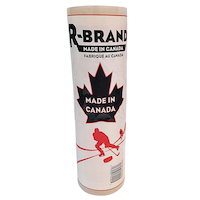 R-Brand Hockey Shin Pad Tape, Clear, 24-mm x 25-m, 12-pk Front_Flat