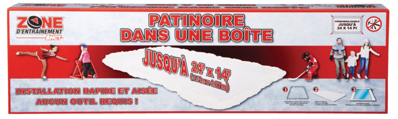 Canadian tire ice rink in sale a box