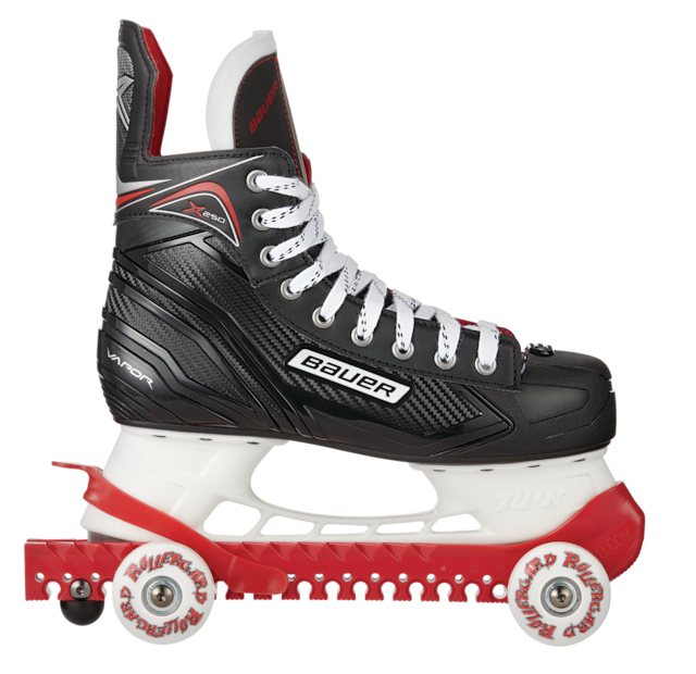 RollerGard Hockey Skate Guards with Wheels, Red Canadian Tire