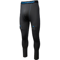 Sherwood Compression Hockey Jock Pants, Senior/Men, Assorted Sizes Front_Angled_Left