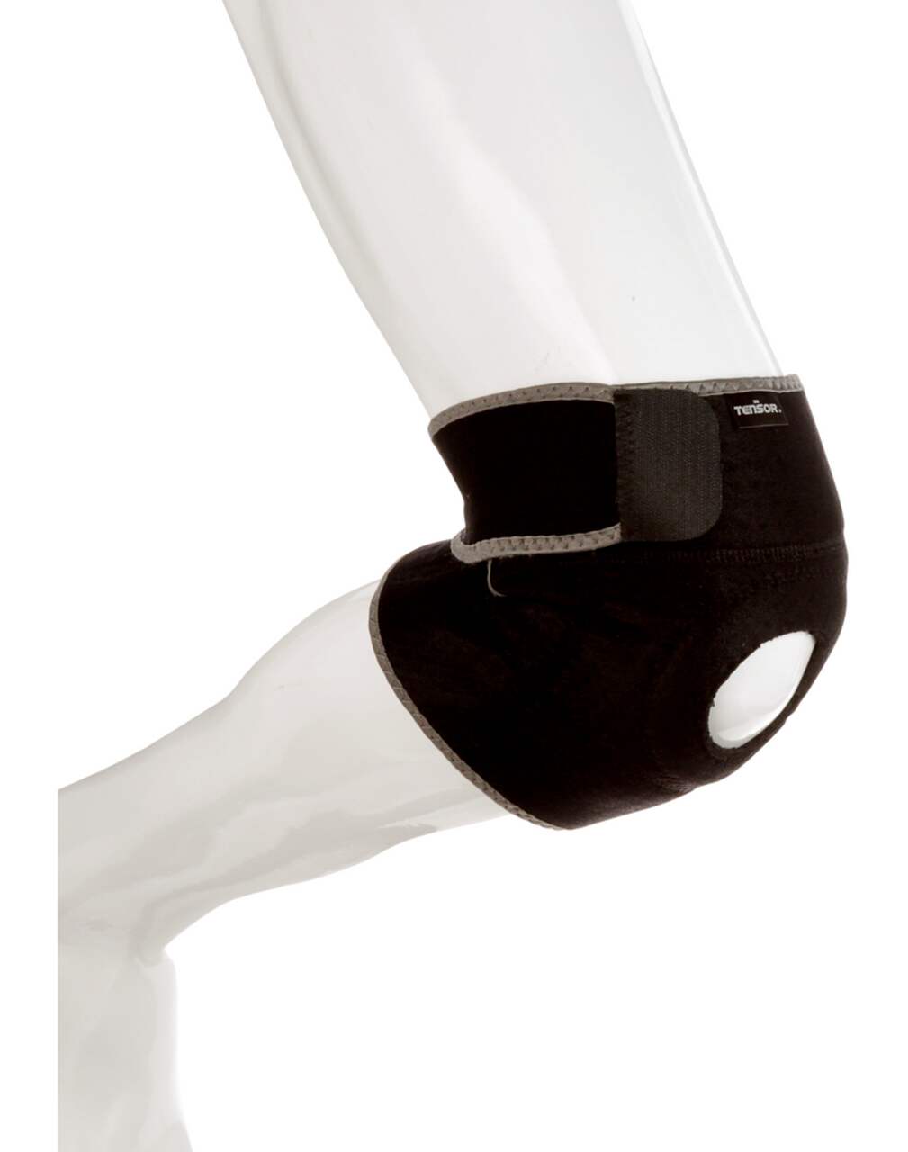 Tensor Hinged Knee Brace, 48579-CA, Black, Adjustable, 1 Per Pack 1 count