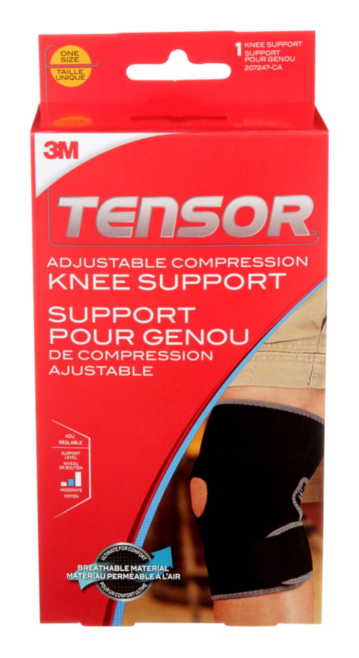 Support de compression réglable pour genou Tensor