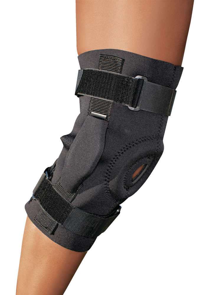 Tensor Hinged Adjustable Knee Support, Black Canadian Tire