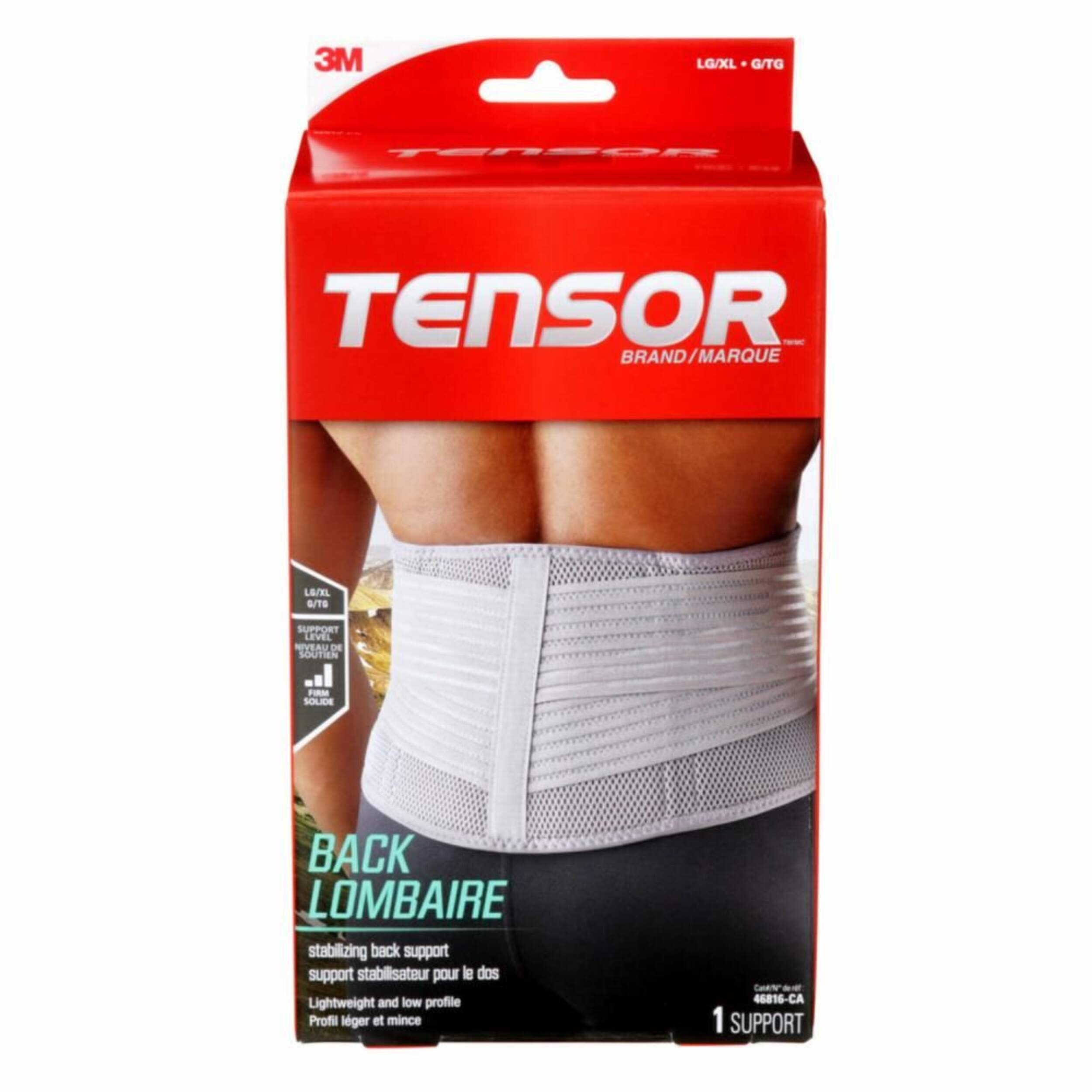 Support lombaire réglable Tensor Front_Elevated