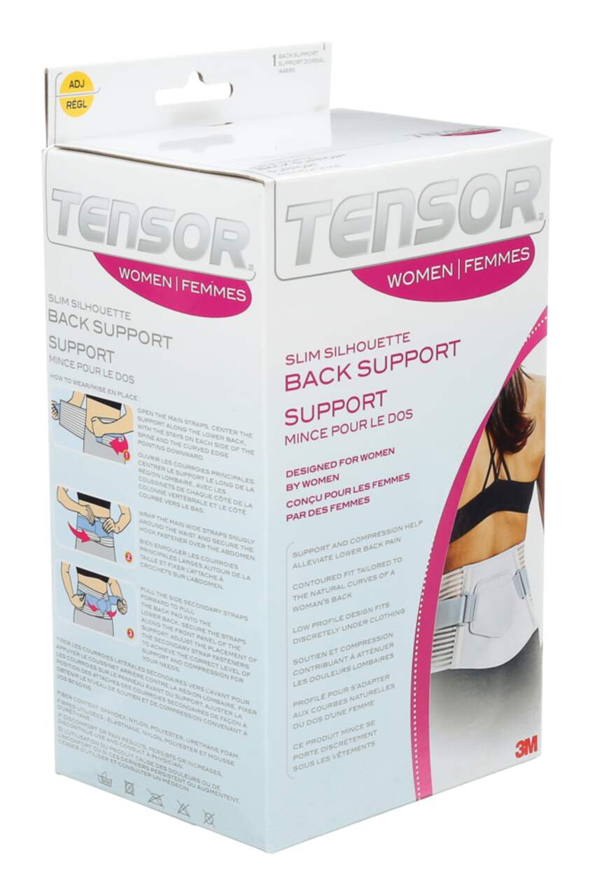 Tensor Women's Slim Silhouette Back Support Brace