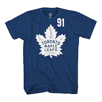 NHL Toronto Maple Leafs Player T-Shirt, John Tavares, Adult, Assorted Sizes Front_Flat