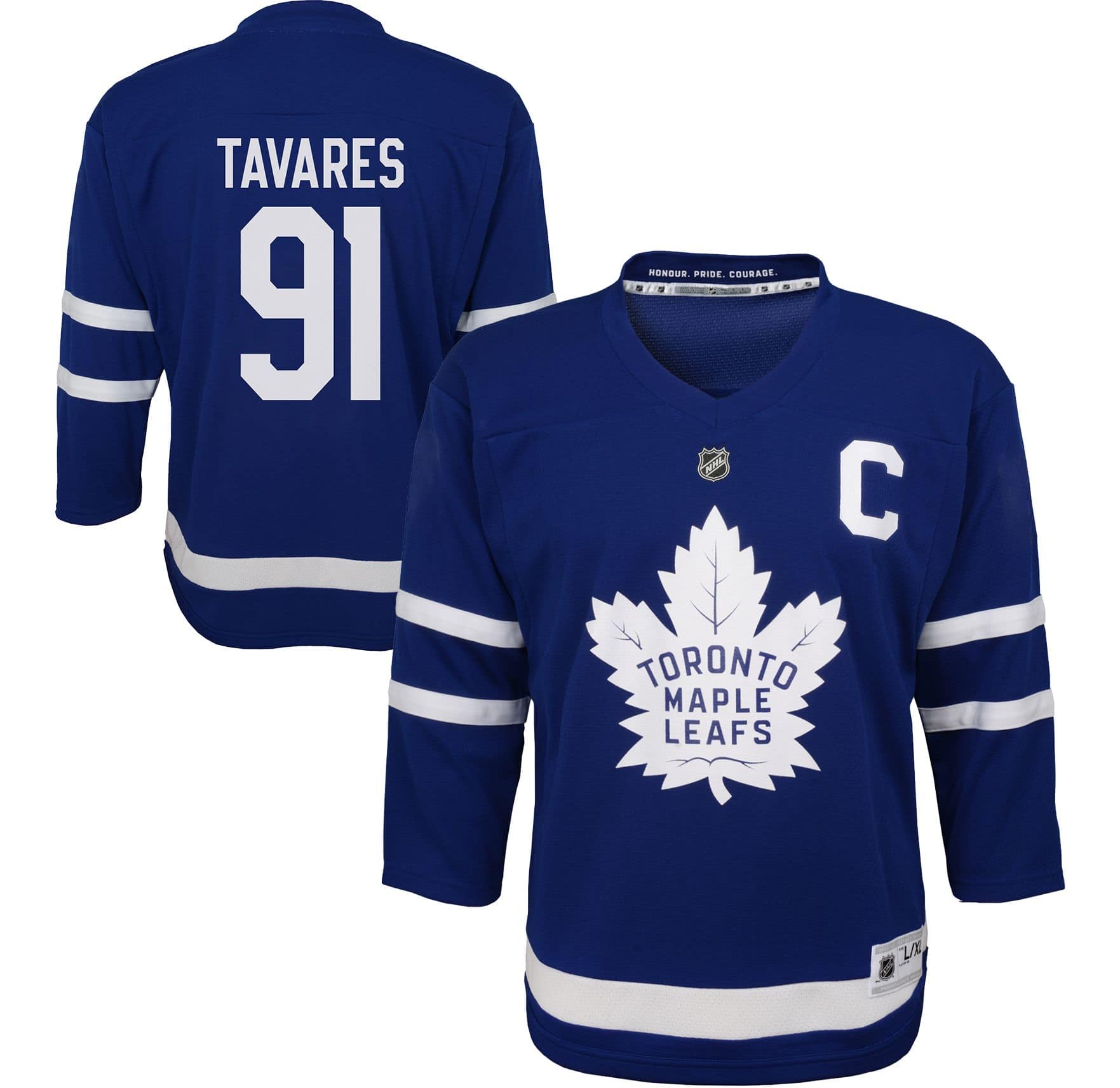 Toronto Maple Leafs John Tavares Replica Jersey, Youth, Hockey, NHL