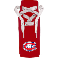NHL Montreal Canadiens Officially Licensed Hockey Lace Up Bottle Suit Front_Flat