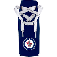 NHL Winnipeg Jets Officially Licensed Hockey Lace Up Bottle Suit Front_Flat