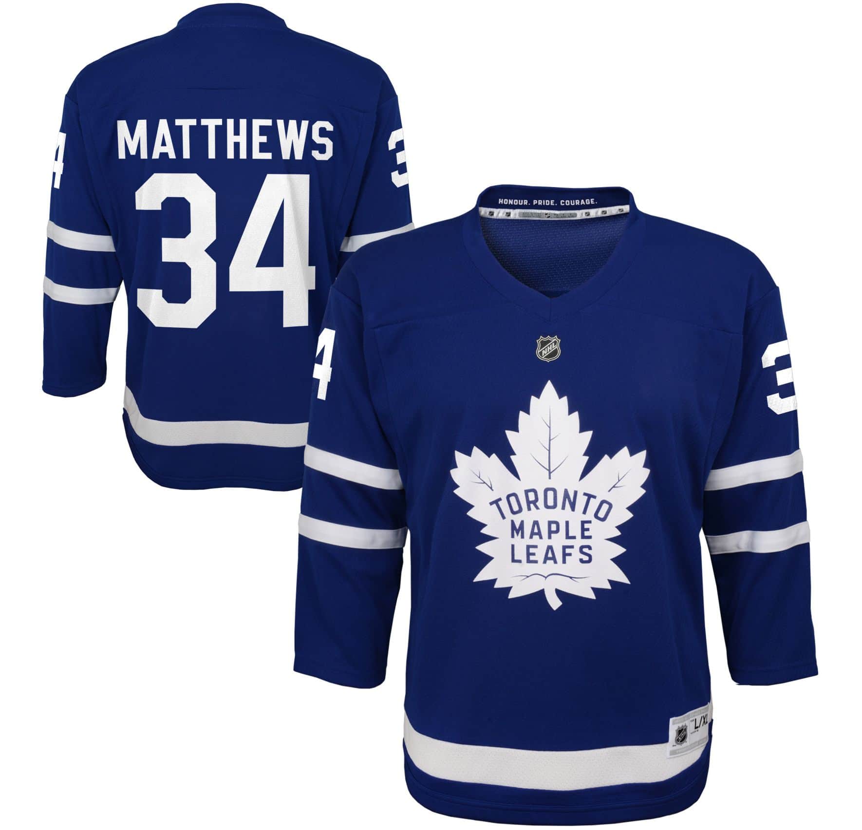 Toronto Maple Leafs Auston Matthews Replica Jersey, Youth
