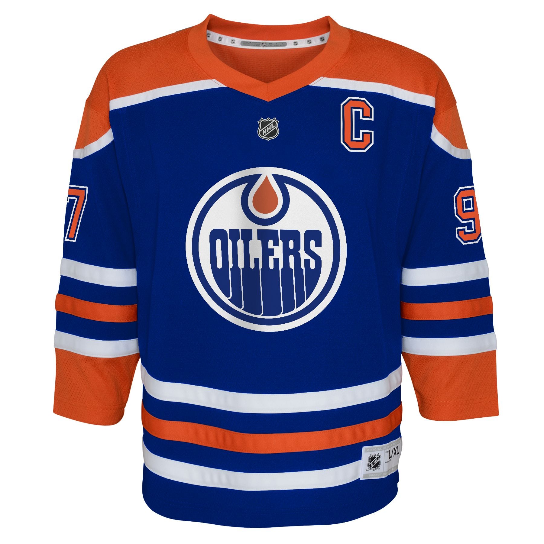 Edmonton oilers hotsell connor mcdavid jersey