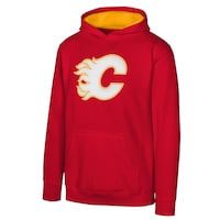 NHL Calgary Flames Hoodie, Youth, Assorted Sizes Front_Angled_Left