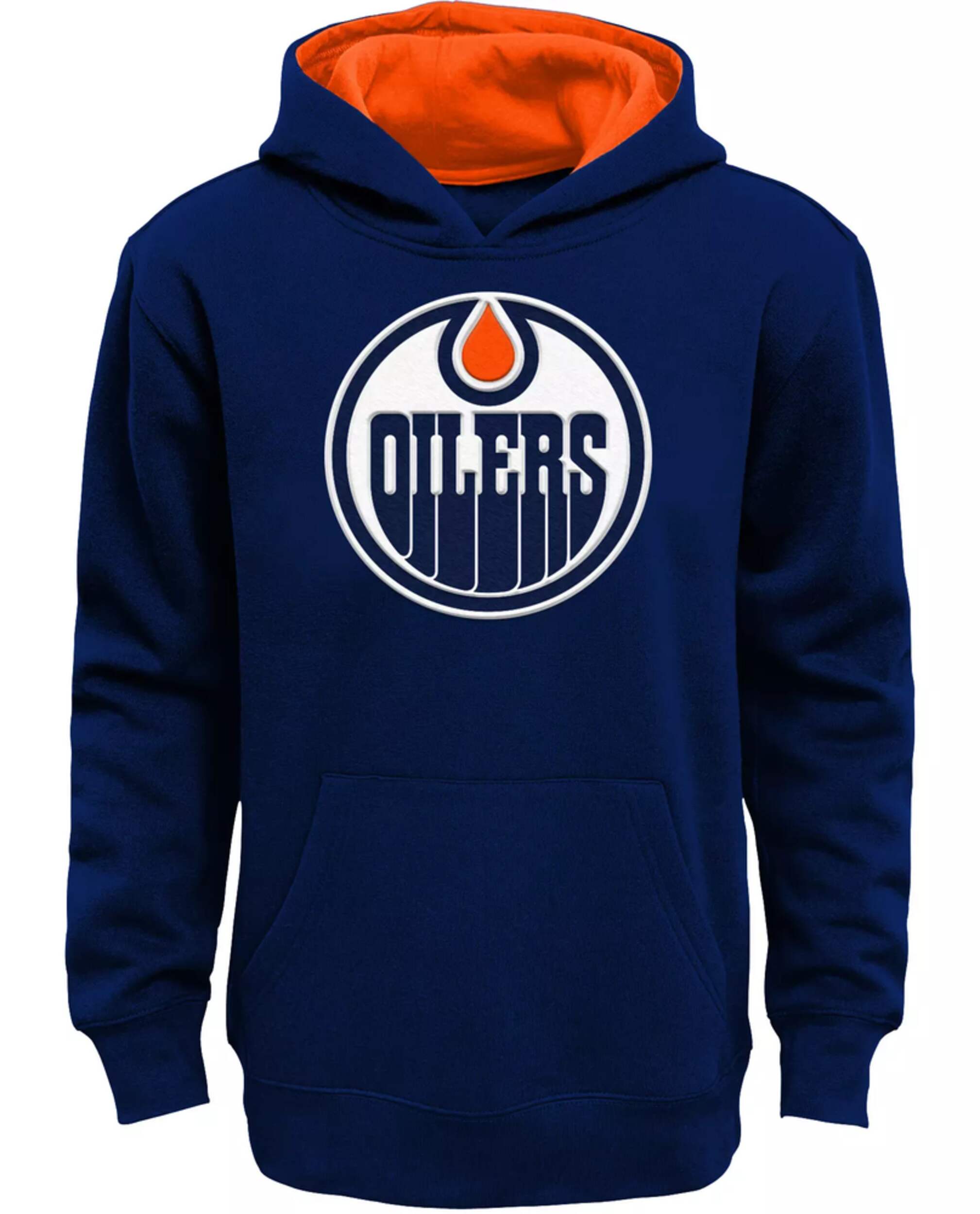 NHL Edmonton Oilers Hoodie, Youth Front_Flat