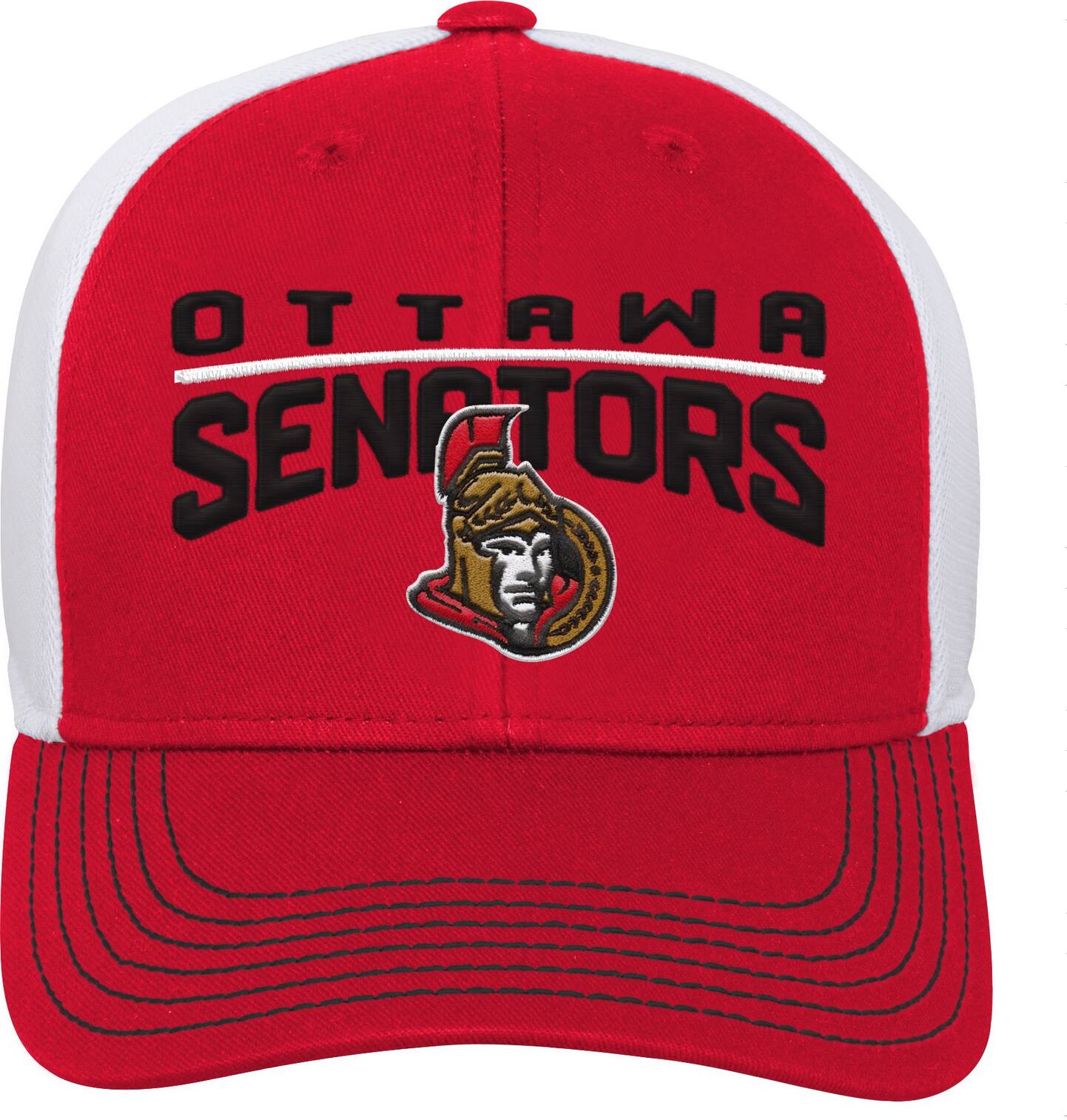 NWT Youth sz Large NHL OTTAWA Senators Mighty Mac Hockey red