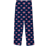 Pantalon de pyjama avec imprimé LNH Canadiens de Montréal, jeunes, tailles variées Front_Flat