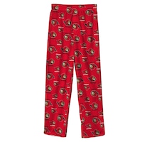 Pantalon de pyjama avec imprimé LNH Sénateurs d'Ottawa, jeunes, tailles variées Front_Flat