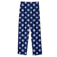 NHL Toronto Maple Leafs Hockey Team Logo Allover Print Pyjama Pants, Youth, Assorted Sizes