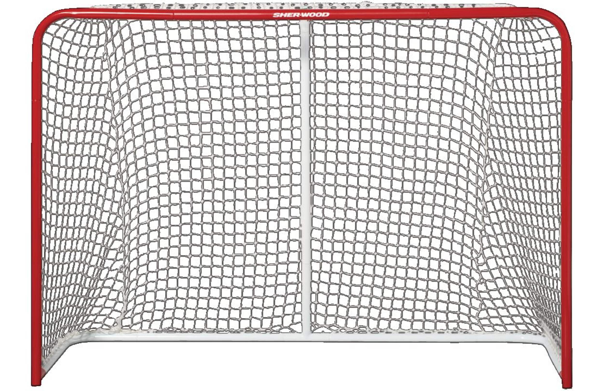 But de hockey de ruelle en acier Sherwood, 60 po Front_Flat