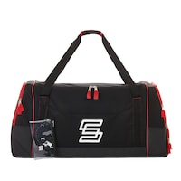 Sherwood Carry Hockey Bag with Mask, Red, 36-in Front_Elevated