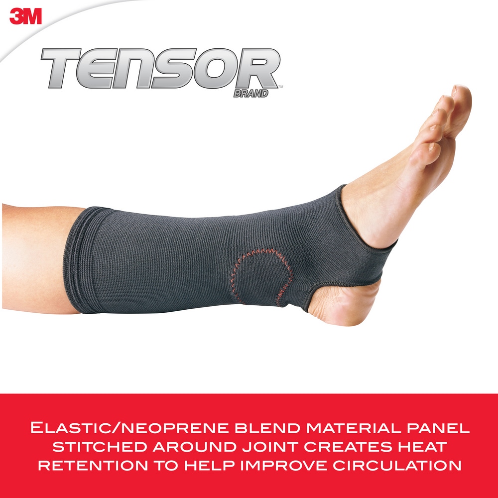 Tensor™ ElastoPreene® Compression Ankle Support Brace, Black, Assorted