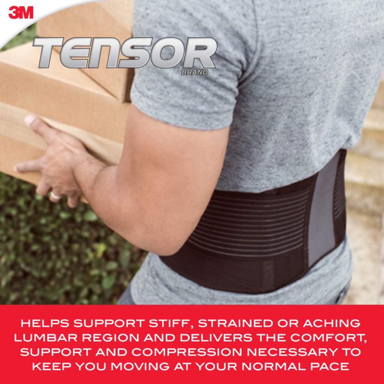 Back Brace Support with Power Straps