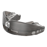 Shock Doctor Insta-Fit Mouthguard, Youth, Black Front_Angled_Left