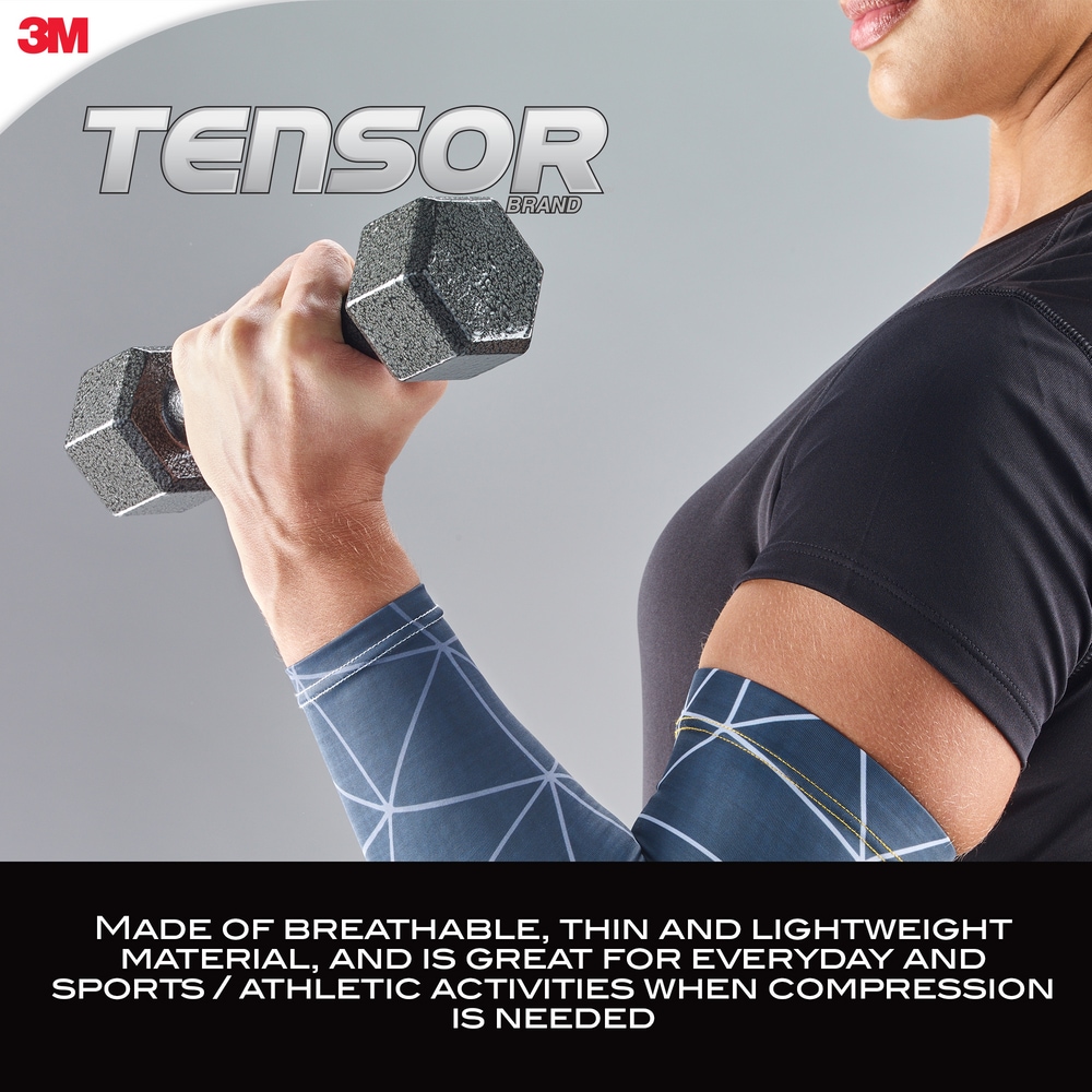 Tensor™ Sport Compression Arm Sleeve Support, Blue, Assorted Sizes Canadian Tire