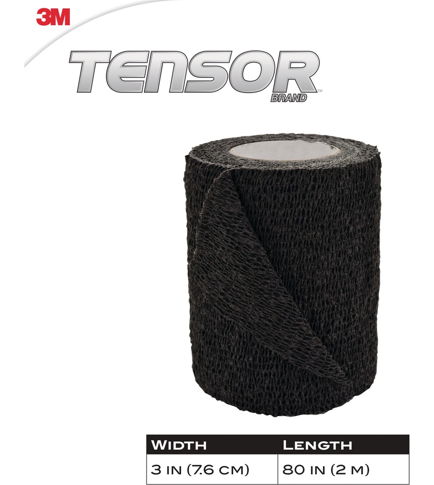 Tensor™ Sport SelfAdhering Athletic Wrap Bandage, Assorted Colours, 3