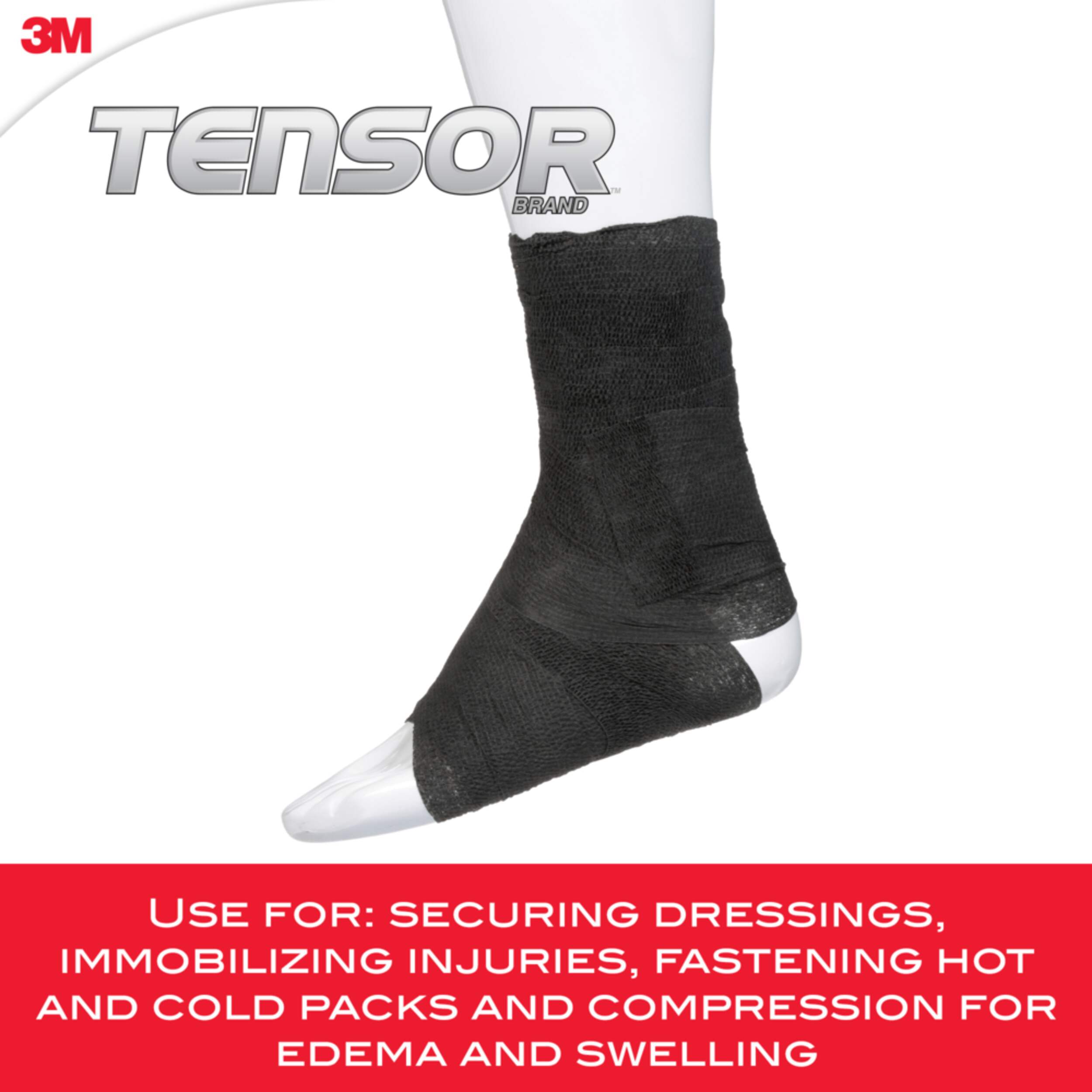 Tensor™ Sport SelfAdhering Athletic Wrap Bandage, Assorted Colours, 3in x 80in Canadian Tire