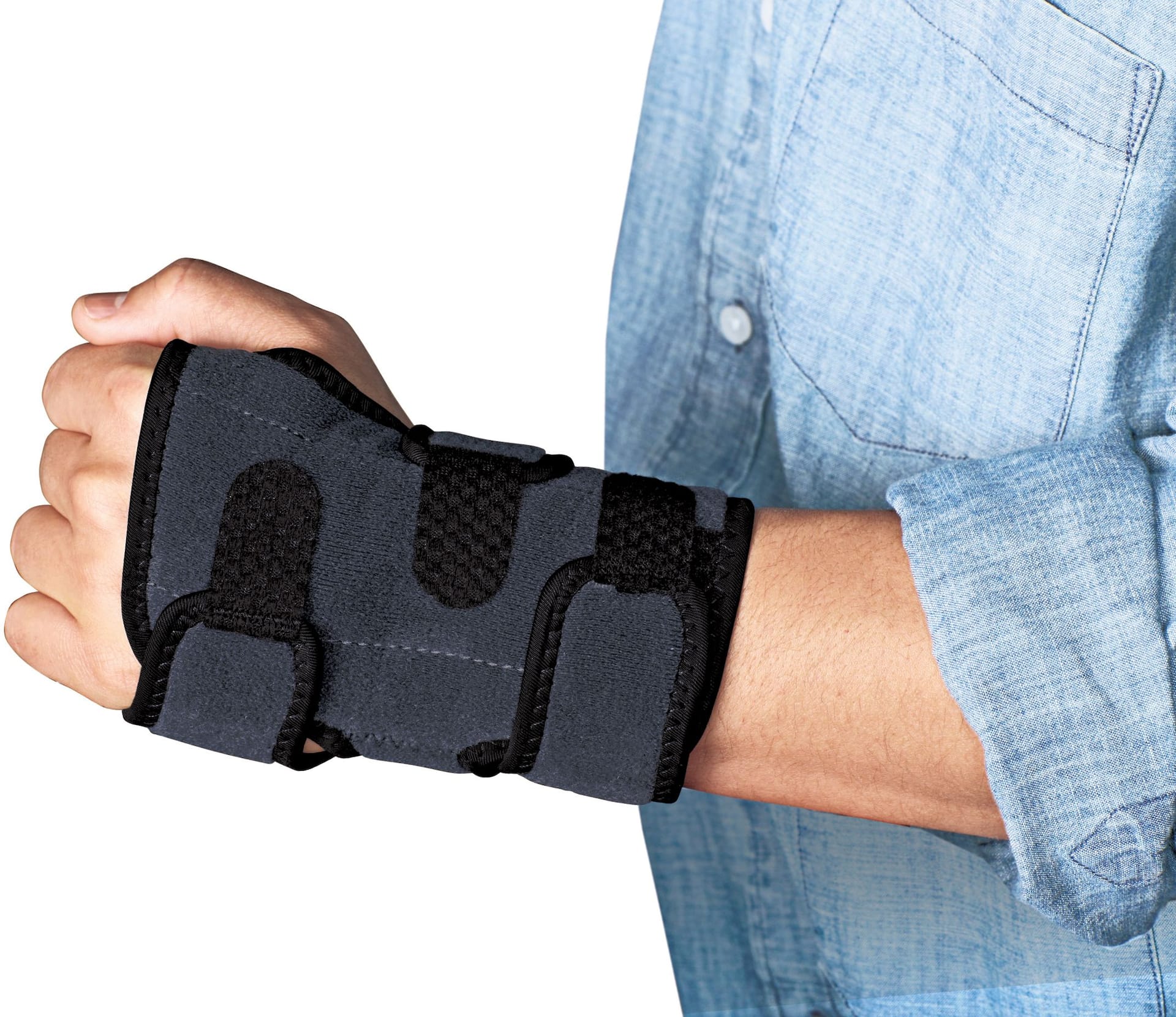 Carpal Tunnel Wrist Brace Night Wrist Support Sleep Brace Single with Splint  Adjustable to Fit Any Hand 2024 - $13.99